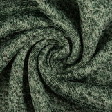 Strickfleece 3-Tone Dunkel Grün