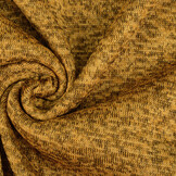 Strickfleece 3-Tone Ocker Gelb