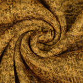 Knitted Fleece 3-Tone Ocher Yellow