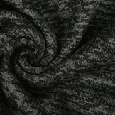 Knitted Fleece 3-Tone Dark Grey