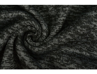 Strickfleece 3-Tone Dunkelgrau