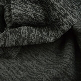 Knitted Fleece 3-Tone Dark Grey