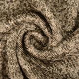 Knitted Fleece 3-Tone Taupe