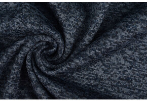 Gebreide Fleece 3-Tone Marine Blauw