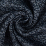 Strickfleece 3-Tone Marineblau