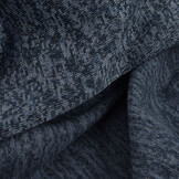 Knitted Fleece 3-Tone Navy Blue