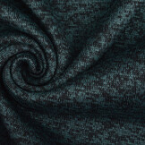 Strickfleece 3-Tone Petrol