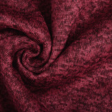 Gebreide Fleece 3-Tone Wijnrood