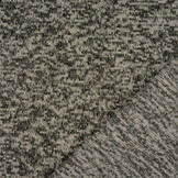 Strickfleece 3-Tone Schwarz Grau