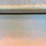 Lamé Holografisch Neon Zilver