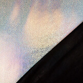Lamé Holographic Sparkle  Silver