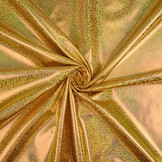 Lamé Holografisch Sparkle Goud