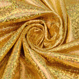 Lamé Holografisch Sparkle Goud