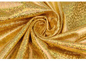 Lamé Holografisch Sparkle Goud