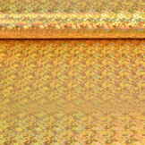 Lamé Holographic Cosmos Gold