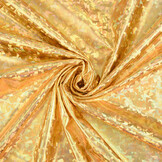 Lamé Holographic Cosmos Gold