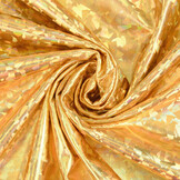 Lamé Holografisch Kosmos Gold