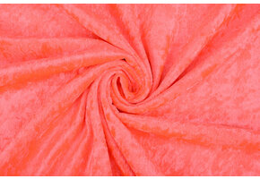 Velours de Panne Fluor Roze