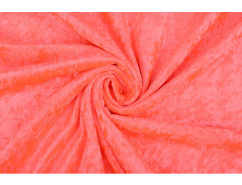 Velours de Panne Fluor Pink
