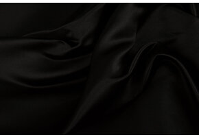 Brautsatin Schwarz