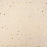 Fine Tulle Almond Stars Gold