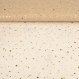 Feiner Tüll Almond Stern Gold