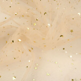 Fine Tulle Almond Stars Gold