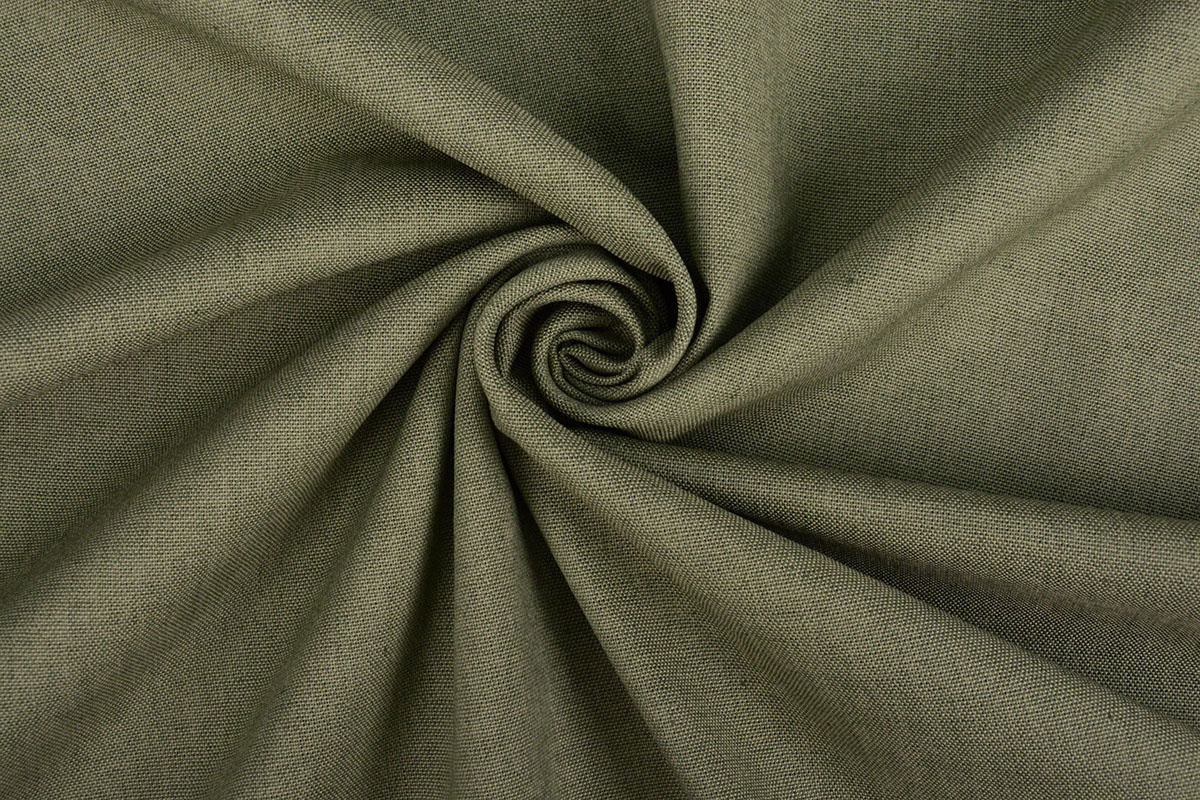 Leinen Baumwolle Hell Armeegrün