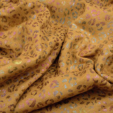 Jogging Alpenfleece Cheetah Drops Foil Oker Geel Melange