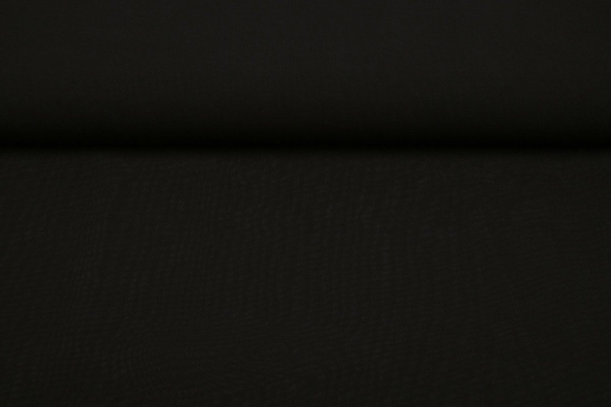 100% Voile Schwarz