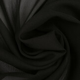 100% Voile Schwarz