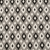 Gestrickt Jacquard Karo Weiß-Schwarz