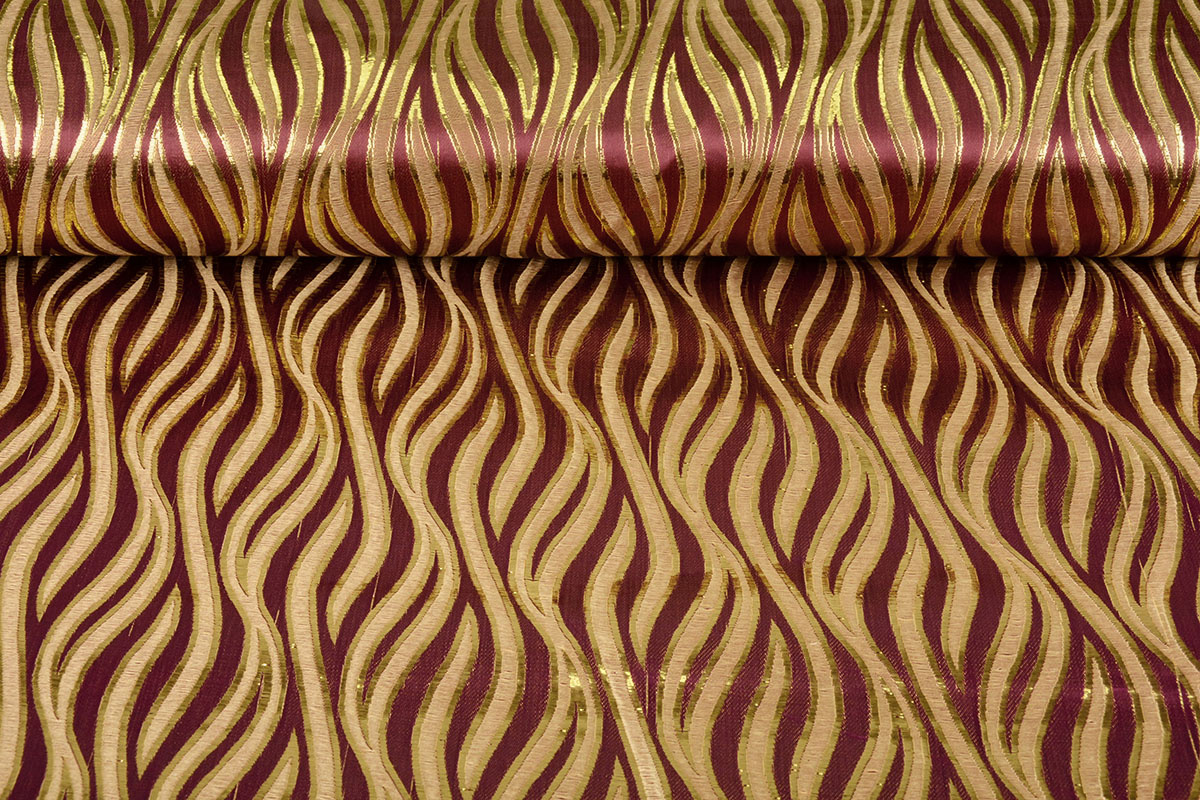 Brokaat Chayenne Aubergine