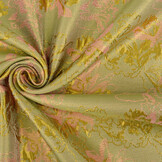 Brokaat Celeste Groen - Roze
