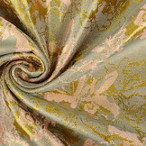 Brocade Celeste Sea Green - Pink