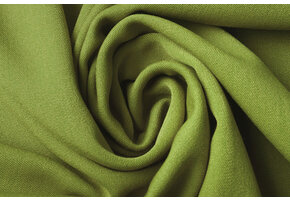 Stretch-Gabardine Dunkel Limettengrün