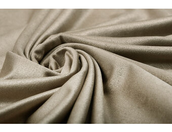 Leichtes Alcantara Suedine Hell Taupe