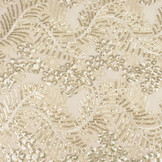 Mesh Embroidered Sequins Lizanne Off-White