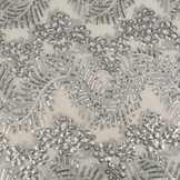 Mesh Embroidered Sequins Lizanne Grey