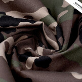 Army Polyester Cotton Brown Green