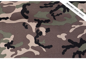 Army Polyester Katoen Bruin Groen