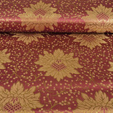 Brokaat Bloemen Levani Bordeaux