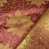 Brokaat Bloemen Levani Bordeaux