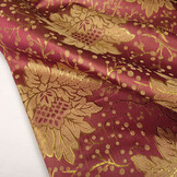 Brokat  Blumen Levani Bordeaux