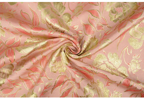 Brokat Blumen Ramira Rosa-Gold