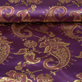 Brokaat Paisley Dasha Paars