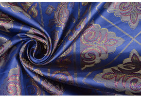 Brocade  Diniya Cobalt Blue