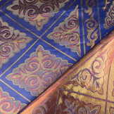 Brocade  Diniya Cobalt Blue