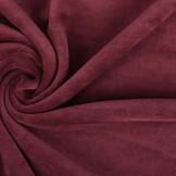 Nicky Velours Bordeaux Rood