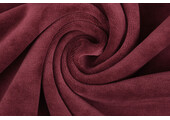Nicky Velours Bordeaux Rood